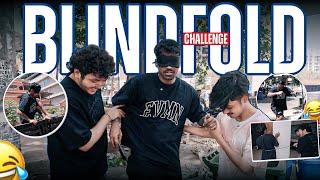 BLINDFOLD CHALLENGE FOR 24 HOURS 