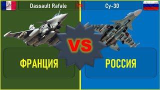 Dassault Rafale vs Су 30. Что лучше. Сравнение истребителей поколения 4+ Франции и России