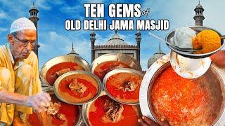 Best Non Veg Street Food at Jama Masjid पुरानी दिल्ली in Ramazan  Best Street Food of Old Delhi 