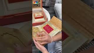 A Silver Temple Idols & More Inside Anant Ambani-Radhika Merchants Viral Wedding Invite  N18S