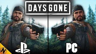 Days Gone PC vs PS4Pro  Direct Comparison