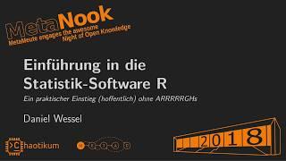 Einführung in die Statistik-Software R von Daniel Wessel