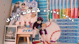 anime haul  june 2021