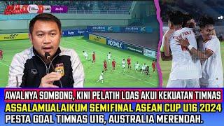 Pelatih LAOS TERKENA KARMAAwalnya SOMBONG JOGET2 KINI Akui KEHEBATAN GARUDA Muda LOLOS SEMIFINAL