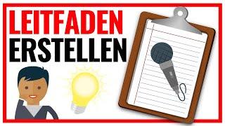 Interviewleitfaden erstellen Beispiel für semi-strukturierte Interviews 