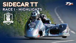 3Wheeling.Media Sidecar TT Race 1 - Highlights  2024 Isle of Man TT Races