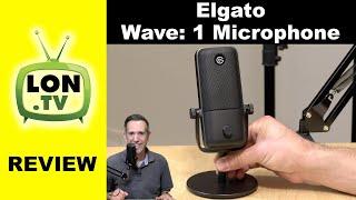 Elgato Wave 1 USB Cardiod Microphone Review