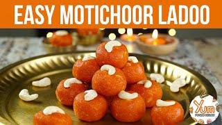 Easy Motichoor Ladoo