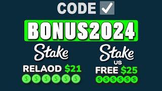 Stake Promo Code  BONUS2024 For FREE $21 or $25 SC  Stake Promo Code Review 