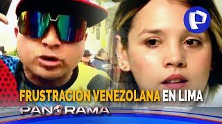 ¡Exclusivo Frustración venezolana en Lima Maduro y el sueño robado de volver a su patria