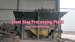 steel slag processing plant steel slag recycling plant