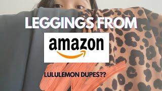 AMAZON LEGGINGS TRY-ON HAUL & REVIEW