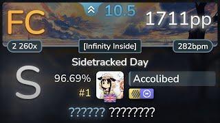 NEW OSU PP RECORD AKOLIBED FCD SIDETRACKED DAY and GOT 1700PP WITH REACTION