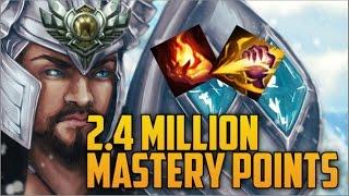 SILVER 5 TRYNDAMERE 2400000 MASTERY POINTS- Spectate 2nd Highest Mastery Points on Tryndamere