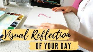 Therapeutic Art Activity - Map Your Day