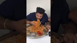 STREET MAGGI Vs STREET CHOWMEIN EATING CHALLENGE BROTHER Vs BROTHER  #shorts #foodie #foodlover