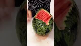 Wow Amazing Fruits cutting skill #Fruits_Cutting_Skill #Water #Melon
