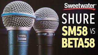 Shure SM58 vs Beta 58 – Whats the Difference? 