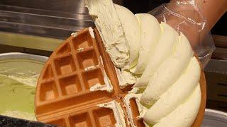 Top 10 best waffles of ETTV  korean street food