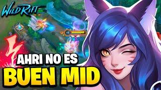 ️¡UN ERROR CONTRA AHRI ES GG  Wild Rift