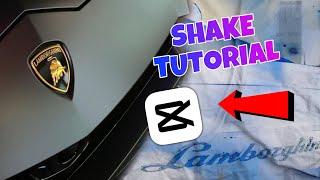 Cap cut shake tutorial  Cap cut ilovasida Shake perexodni ôrganamiz