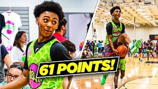 Shiftiest Guard in The Nation Dropped 61 POINTS At The MSHTV Camp