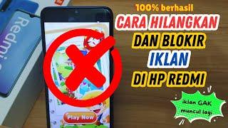 CARA MENGHILANGKAN IKLAN DI HP REDMI 9T  BLOKIR IKLAN DI HP XIAOMI SAMPAI TUNTAS