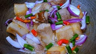 Pork Fry with Baby Potato and Mustard Leaves  Pork Recipes 