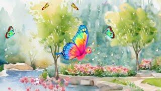 Mein Schmetterling - Lichterkinder Animationsvideo  Kinderlied  Tierlied