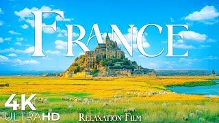 France 4K - Relaxation Film with Piano Relaxing Music - Nature Video Ultra HD