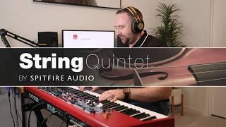 Nord Stage 4 - Trying out the NEW Spitfire Audio String Quintet Nord Sound Collection