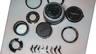 Canon FD 50mm 1.4 S.S.C aperture repair