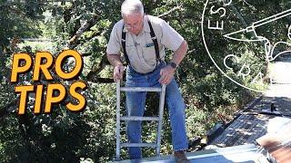 How to Climb A Ladder Dismount & More Tips