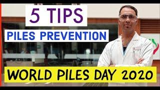 5 BEST TIPS Piles  World Piles Day  Dr Chintan B. Patel  Kiran Hospital