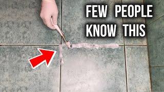 Awesome DIY Cleaner How to Clean Grout in 1 Minute