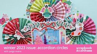 Winter 2023 Issue Accordion Circles with Paige Evans