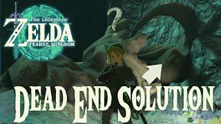 Broken Statue Dead End Solution - The Legend of Zelda Tears of the Kingdom