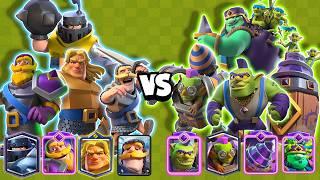 KNIGHTS vs GOBLINS  4 vs 4  WHICH IS STRONGER?  Clash Royale