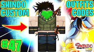 ⭐NEW SHINDO LIFE CUSTOM OUTFITS CODES #47⭐