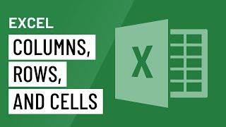 Excel Modifying Columns Rows and Cells