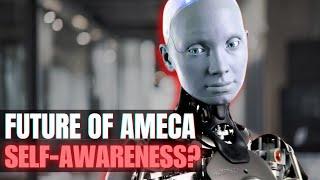 Most Disturbing Statements by AI Robot Ameca Voice Cloning with Eleven Labs and GPT