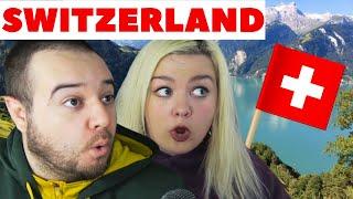 Americans React to Top 10 Places To Visit In SWITZERLAND