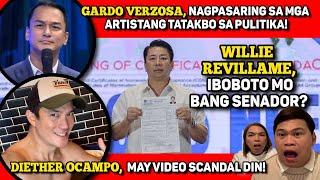 SI WILLIE REVILLAME NAMAN KALOKAH  DIETHER OCAMPO MAY VIDEO SCANDAL DIN  SUE JAVI SPLIT NA?