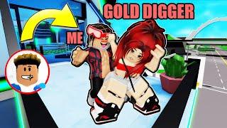 I EXPOSE The BIGGEST GOLD DIGGER In ROBLOX BROOKHAVEN RP