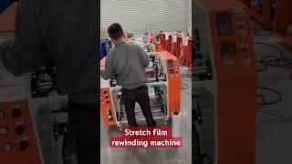 Stretch Film Rewinding Machine #stretchfilmrewindingmachine