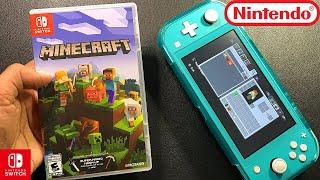 Minecraft  Unboxing and Gameplay  Nintendo Switch Lite  Black Friday Deal