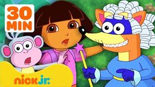 Dora the Explorer  Swipers gerissenste Diebstähle  30 Minuten Compilation  Nick Jr. Deutschland