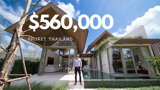 Touring a $560k Thai Design Luxury Villa in Phuket  Thailand