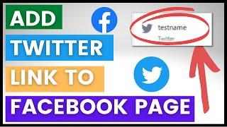 How To Link Twitter Account To A Facebook Page? in 2024   NEW Method - New FB Page Experience