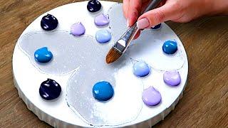 Easy Acrylic Painting Ideas  Relaxing Art Videos